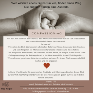 Flyer Compassion-AG 24/25